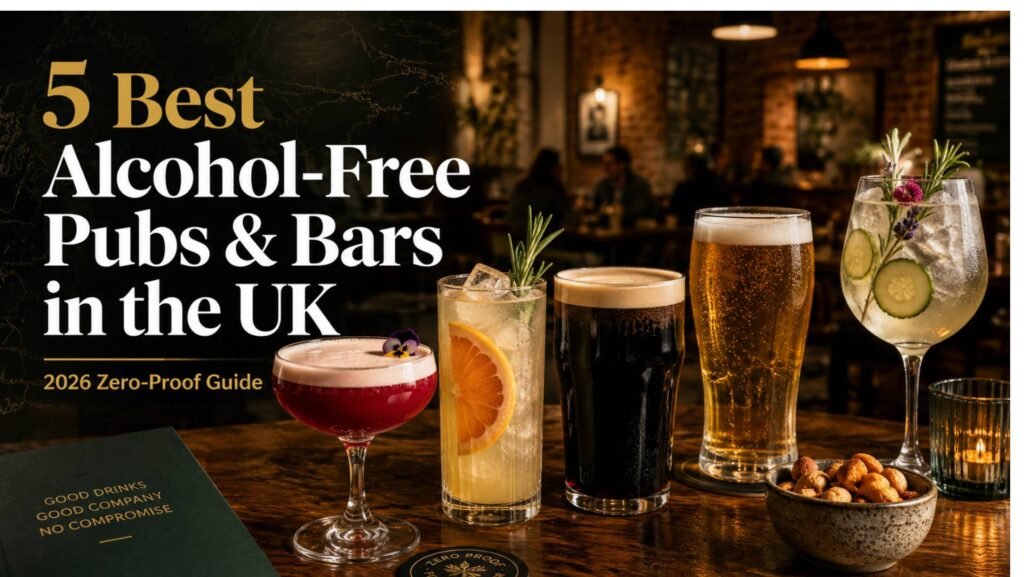 best alcohol-free bars UK