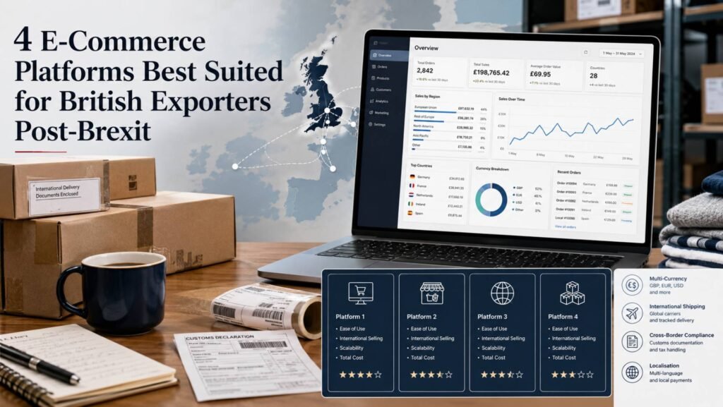 e-commerce platforms for UK exporters